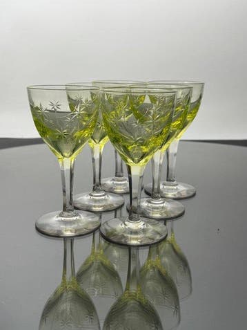 Val Saint Lambert - Drinkservies voor 6 (6) - Macbeth -