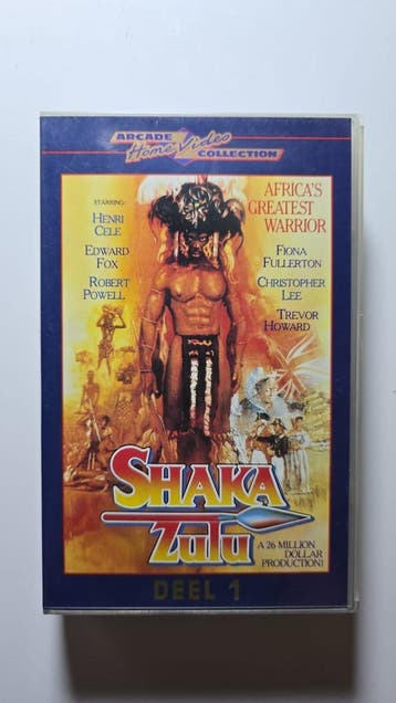 SHAKA ZULU PART 1 (VHS), Cd's en Dvd's, Gebruikt