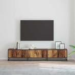 vidaXL TV Eenheden 2 pcs Oud Hout 210 x 35 x 41 cm Bewerkt, Verzenden