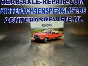Opel Rekord D folder, Nederlandstalig. (Overig), Boeken, Auto's | Folders en Tijdschriften, Verzenden, Nieuw