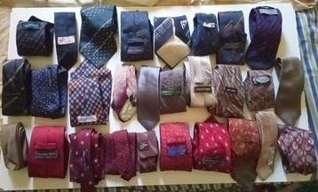 Themacollectie - Thema-set collectie met 28 stropdassen van