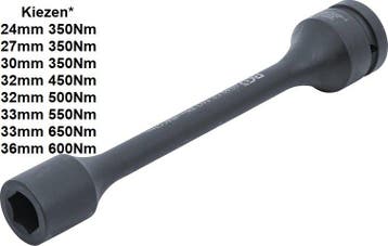 Zeskant koppel-kracht dopsleutelset 25 mm (1), Verzenden, Nieuw