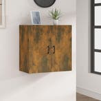 vidaXL Wandkast 60x31x60 cm bewerkt hout gerookt, Huis en Inrichting, Verzenden, Nieuw