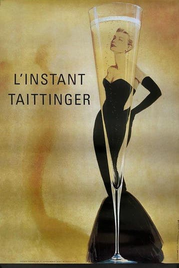 Anonymous - LInstant Taittinger (Grace Kelly) - Années 1980