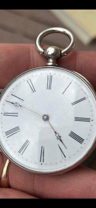 Gousset argent - 1850-1900