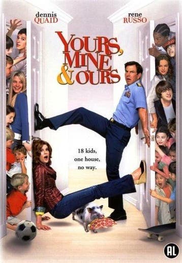 Yours mine and ours (dvd tweedehands film), Cd's en Dvd's, Ophalen of Verzenden, Nieuw in verpakking