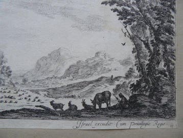 Stefano Della Bella (1610-1664) - ensemble de 5 eaux fortes