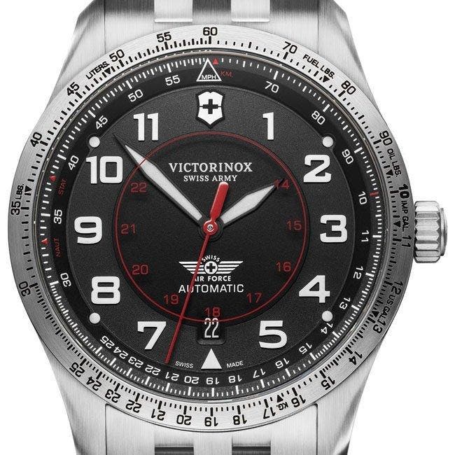 Victorinox - Airboss Automatic - 241888 - Heren - 2020+, Bijoux, Sacs & Beauté, Montres | Hommes