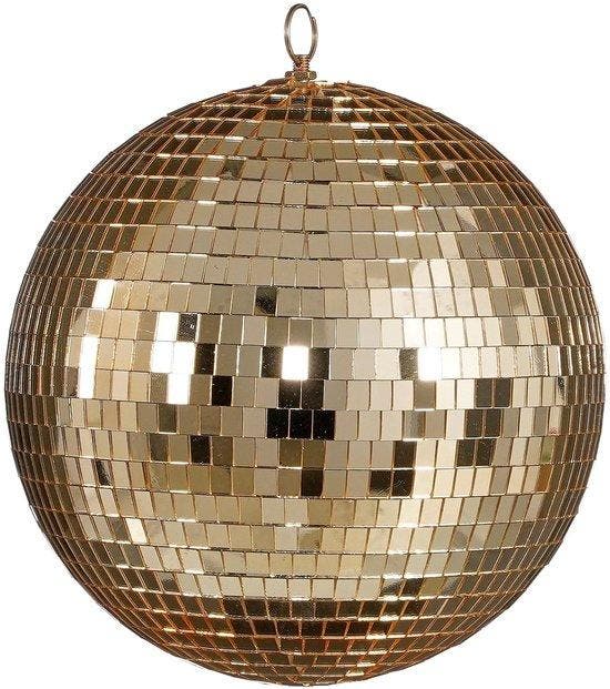 2dekans | Mica Decorations Kerst Discobal - Ø25 cm -, Diversen, Kerst, Ophalen of Verzenden