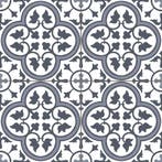 Vloertegel/Wandtegel Blauw 45x45cm (Muurtegels), 40 tot 60 cm, 40 tot 60 cm, Keramiek, Nieuw