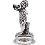 Sculpture, Niño / Putti - 10.2 cm - Argent 925, Antiquités & Art