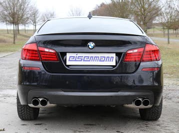 Einddemper 5-serie Touring F11 | Eisenmann Race 4 x Ø 83 mm, Verzenden