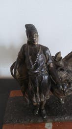 Beeldje, d’après Alfred Dubucand  L’anier du Caire - 18 cm