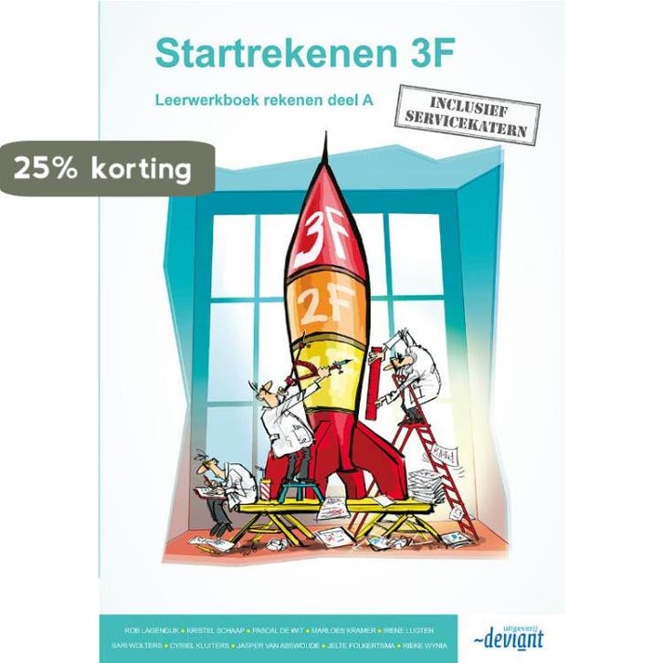 Leerwerkboek / Startrekenen 3F Leerwerkboek / 3F, Boeken, Schoolboeken, Gelezen, Verzenden