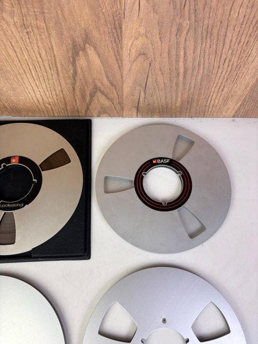Basf - Metal 26 CM Reels - Multiple models - 26 cm spoelen, TV, Hi-fi & Vidéo, Radios