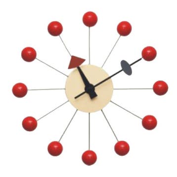 Ball horloge style  horloge murale, Maison & Meubles, Verzenden