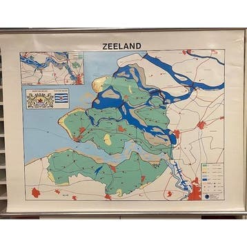 Klassikale kaart Zeeland, Verzenden, Nieuw