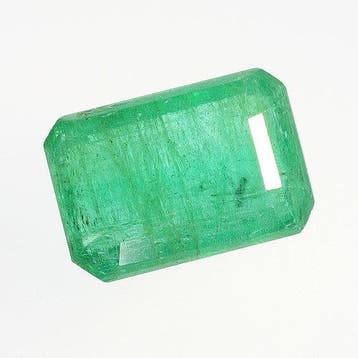 1 pcs Groen Smaragd - 5.02 ct - Asian Institute of, Nieuw