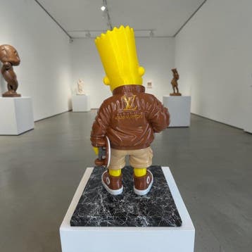Orima Pop Art - BART Simpson Skateboard Urban Style « LV »