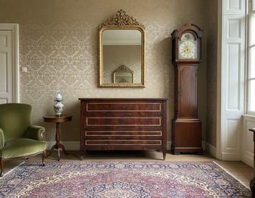 Commode - Acajou - Commode Louis XVI antique, Antiek en Kunst