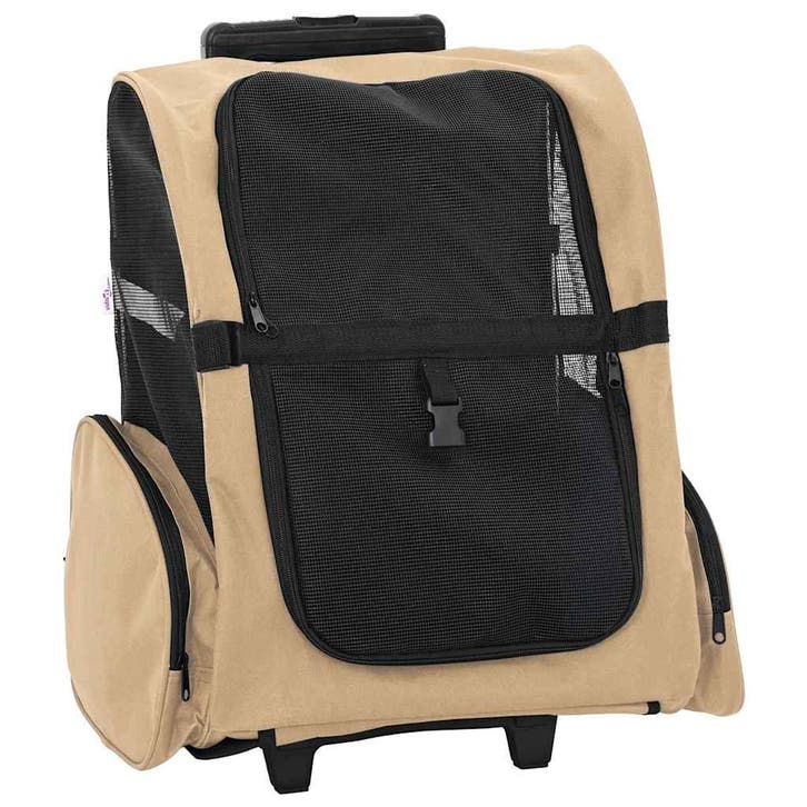 vidaXL Huisdierentrolley 3-in-1 48x32x(57-106) cm oxford, Dieren en Toebehoren, Overige Dieren-accessoires, Nieuw, Verzenden
