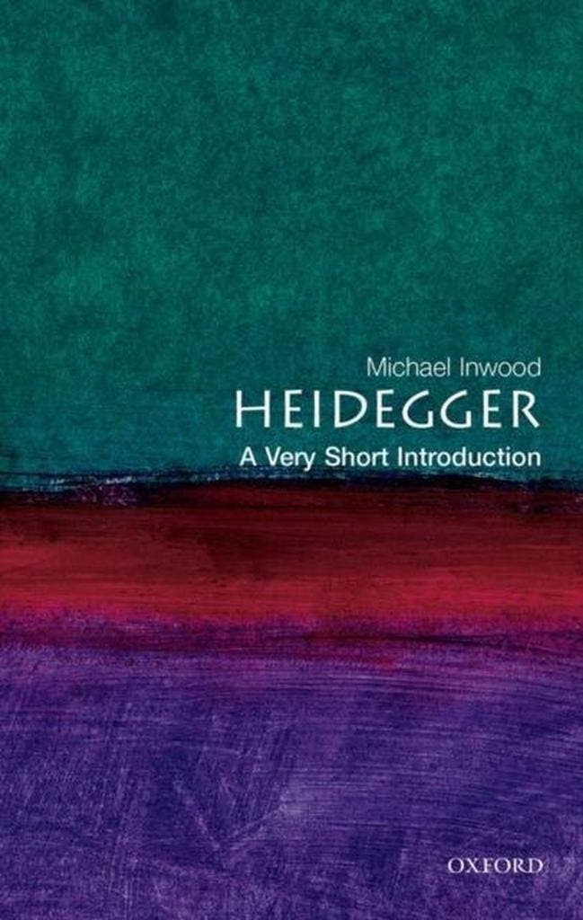 Heidegger 9780192854100 Michael Inwood, Boeken, Taal | Engels, Zo goed als nieuw, Verzenden