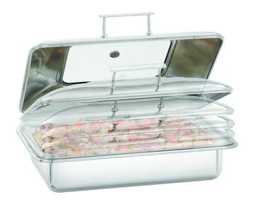 Chafing dish flexible 8,5L | 1/1 GN | Verhitting met vlakke, Verzenden