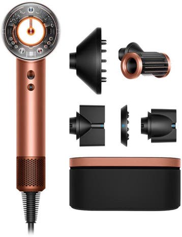 Dyson Supersonic Nural Straight+Wavy - Föhn - Amber Silk/.., Handtassen en Accessoires, Verzenden, Nieuw