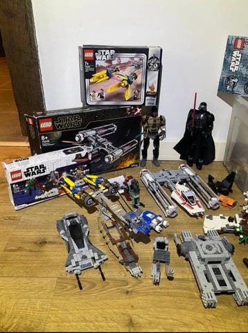 Lego Onderdelen - Grote partij Lego StarWars + 1.65KG, Nieuw