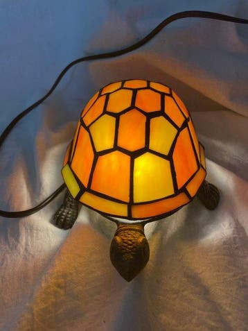 style tiffany - Lamp - Ongelooflijke Schildpadlamp - Pâte de