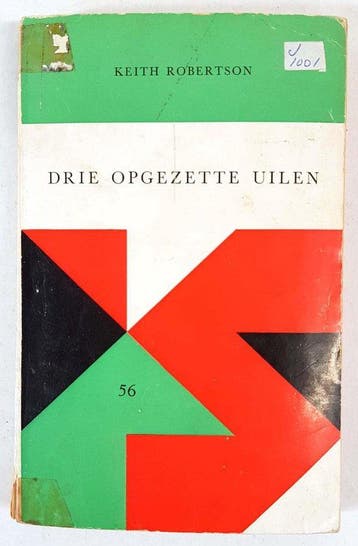 Drie opgezette uilen - Robertson, Boeken, Verzenden, Nieuw