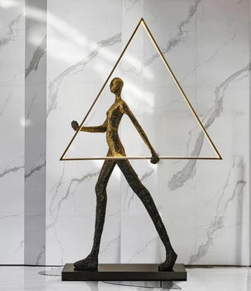 Delta Design Floor Lamp – Geometry of Light - Medium 98 x 20, Ophalen of Verzenden, Nieuw, Modern Design
