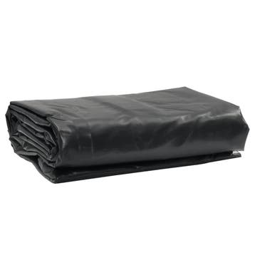 vidaXL Dekzeil 650 g/m² 4x4 m antracietkleurig, Verzenden, Nieuw