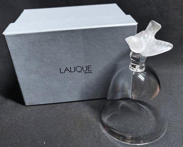 Ornement décoratif - Lalique - Clochette Moineau -