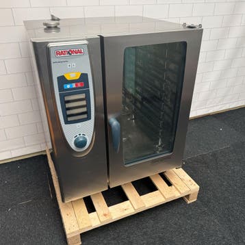 Rational combi steamer SCC101 elektrisch, Ophalen of Verzenden, Gebruikt, Ovens, Microgolfovens en Steamers