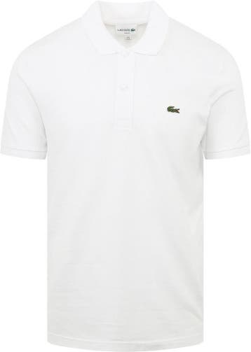 Lacoste Poloshirt Pique Wit maat Maat 52/54 (L) Heren, Vêtements | Hommes, Polos, Verzenden
