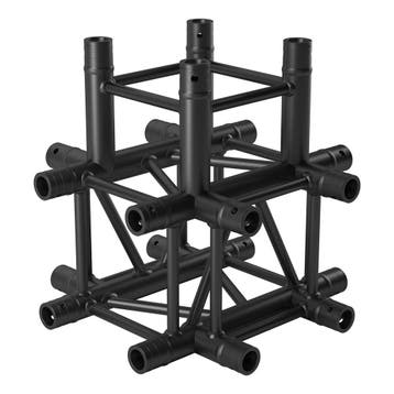 FORTEX FX34-C55 vierkant truss 5-weg kruis zwart, Verzenden