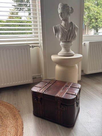 Cercueil - Coffre de voyage en bois / coffre de rangement de