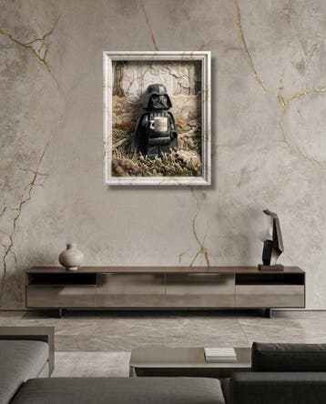 Makayhos - [Canvas] Darth Vader – Coffee Break Odyssey, Nieuw
