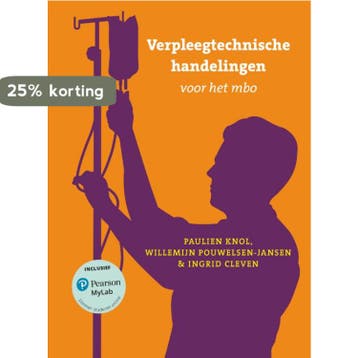 Verpleegtechnische handelingen voor het mbo met MyLab NL, Livres, Livres scolaires, Verzenden, Ingrid Cleven