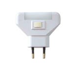 Nachtlampje wit - met schakelaar - 1 watt, Huis en Inrichting, Lampen | Overige, Verzenden, Nieuw