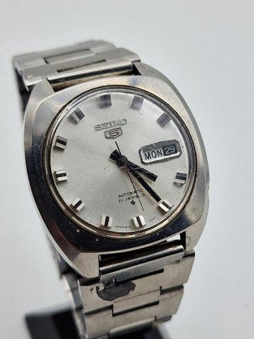 Seiko - Seiko 5 Automatic Day-Date - Zonder minimumprijs -
