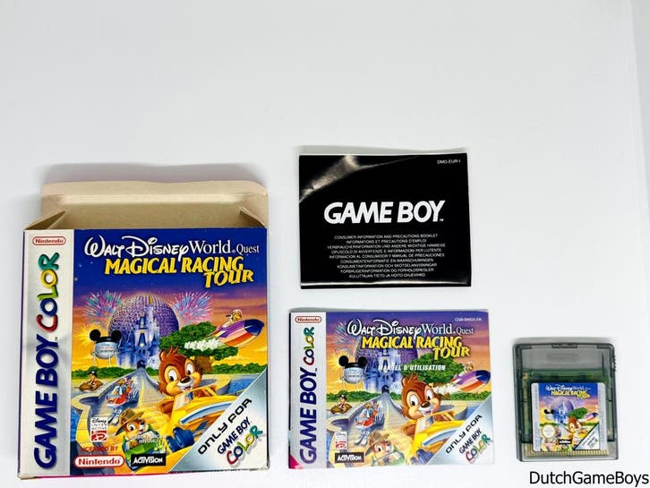 Gameboy Color - Walt Disney - World Quest - Magical Racing T, Games en Spelcomputers, Games | Nintendo Game Boy, Gebruikt, Verzenden