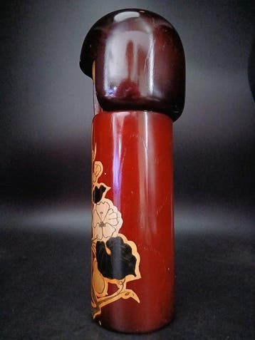 Beeldje - Titel van kavel: Grote Vintage Japanse Ssaku, Antiek en Kunst