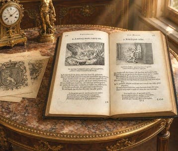 Daniel Heinsius and illustrated by David Vinckboons and