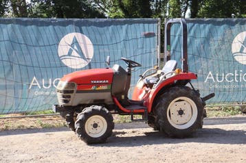 Veiling: Minitractor Yanmar AF116 Diesel 16pk, Ophalen