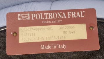 Poltrona Frau - Fauteuil - Interview - Leder