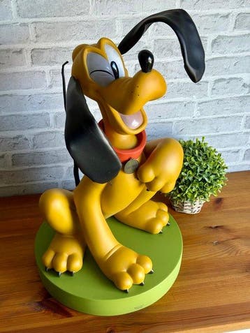 Disney - Figuur - Pluto 75th Anniversary Resin Figure -, Verzamelen, Disney, Nieuw