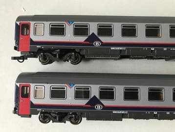 Roco H0 - 64684/64685 - Wagon de passagers pour trains, Nieuw