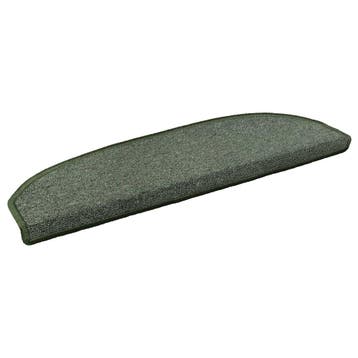 vidaXL Zelfklevende trapmatten 15 pcs Donkergroen 80 x 24,5, Verzenden, Nieuw
